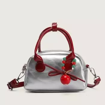 Сумка-подушка, женская сумка нового стиля, одно плечо, маленькая сумка через плечо, модная сумка для боулинга