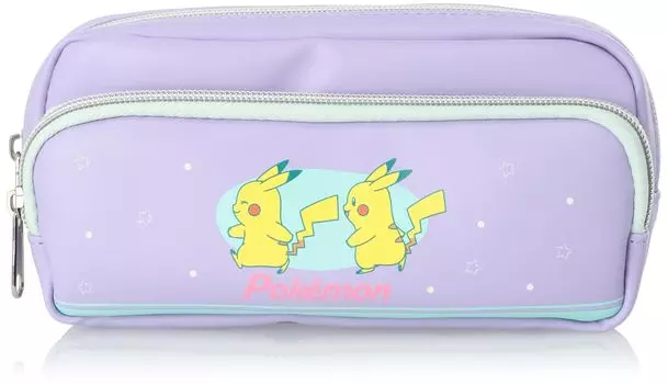 Сумка покемона фиолетовая 2-х уровневая