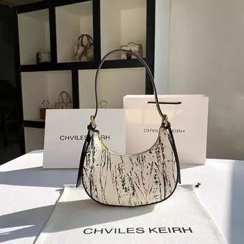 Сумка-полумесяц 2023 года: Стильная женская сумка-багет подмышкой, высококачественная, универсальная