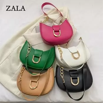 Сумка-полумесяц, сумки, новая модная однотонная сумка через плечо, иностранный стиль, текстура, нишевый дизайн, сумка-мессенджер, женская сумка розы красного