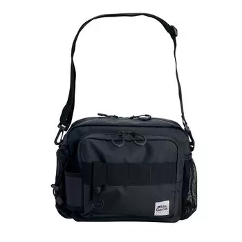 Сумка-пояс AbuGarcia Angler Hip Bag размера L с покрытием черного цвета
