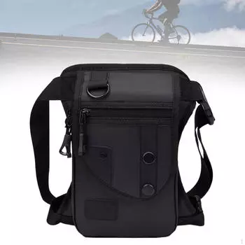 Сумка-пояс Adventure для мужчин — идеальный компаньон для хранения вещей на открытом воздухе чёрный