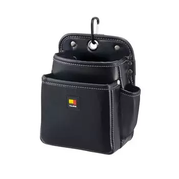 Сумка-пояс Tajima TJM Design SFKBN-2M2H, съемная, средняя, 2 яруса, двойной крючок, нейлон