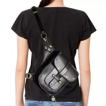 Сумка-пояс в стиле стимпанк, держатель для телефона, поясная сумка в стиле стимпанк для Хэллоуина, аксессуары