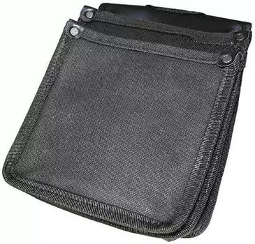 Сумка поясная из холста Aida Tsubaki Model Large BK Black TKC-02