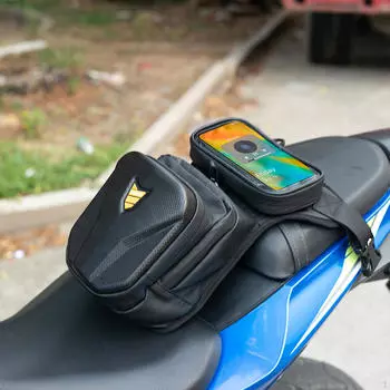 Сумка поясная сумка мотоцикл мода с прозрачным обзором сумки на бедра велосипед для гонок