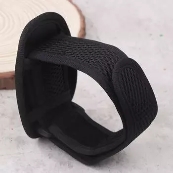 Сумка-повязка на руку для судейского переговорного устройства, переносной мягкий чехол, специальная сумка для футбольного судейского переговорного устройства, на руку чёрный