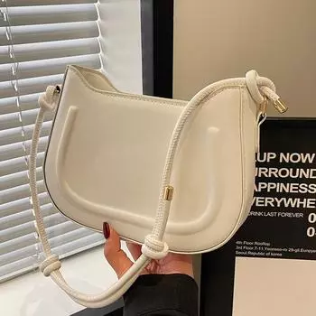 Сумка премиум-класса Sense женская модная сумка подмышкой в иностранном стиле женская нишевая универсальная сумка-мессенджер на одно плечо для женщин розовый