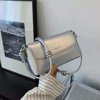 Сумка Premium sense Nigeria trend женская осень 2024 новая модная универсальная популярная в этом году сумка-мессенджер через плечо чёрный