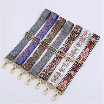 Сумка Rainbow National Wind с цепочкой, цветные ремни для сумок, декоративные ремни для сумок на плечо с цепочкой