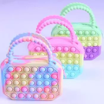 Сумка Rat Killer Pioneer, детский силиконовый кошелек Zero, декомпрессионная сумка через плечо с зажимом Joy