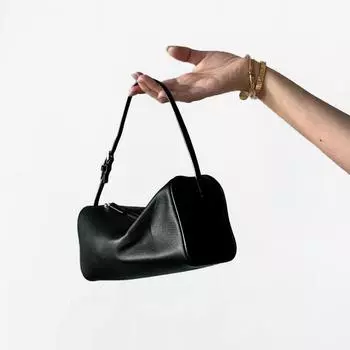 Сумка-ручка из натуральной кожи в стиле ретро, первый слой, для женщин, натуральная замшевая кожа, кожа ягненка, мини-сумка через плечо