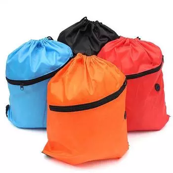 Сумка-рюкзак Cinch Sack Fashion Duffle Водонепроницаемая сумка для хранения Gym Pouch Pack Drawstring Bag Backpack розы красного