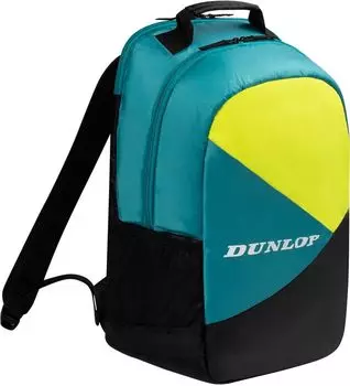 Сумка-рюкзак для теннисных ракеток DUNLOP CLUB LINE hold 2 tennis Teal Black DTC2531 (Ракетки могут)