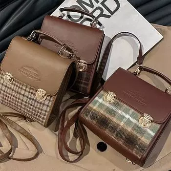 Сумка-рюкзак Niche, женская сумка в стиле ретро для колледжа, студенческая сумка для отдыха и поездок на работу красный