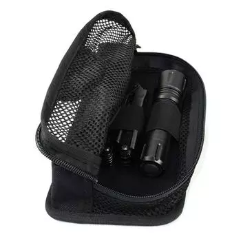 Сумка-рюкзак Вставка Застежки-крючки Сетчатый карман Административный карман для охоты Нейлоновая застежка-молния One Size чёрный