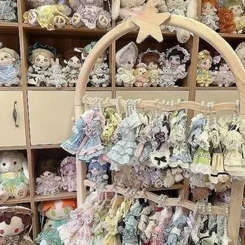 сумка с 2 шарнирными кукольными вещами платье BJD MSD платье Blythe кукла костюм blythe одежда без тела (Счастливые штуки) переодевание 1/4 1/6 1/3 (1/6) [элемент]