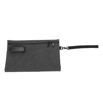 Сумка с активированным углем, устойчивая к запахам, с кодовым замком, серая, изоляционная сумка для хранения запахов для дома