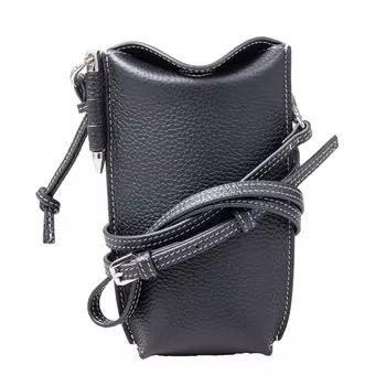 СУМКА с Imai Bag Высококачественная мягкая кожаная сумка для смартфона через плечо Стильная большая вместимость для смартфона Кошелёк Легкий Nantes 99420 [IMAI 1977]