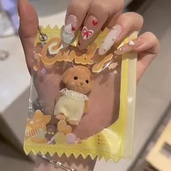 Сумка с мультяшными значками, защитный чехол для значков в виде аниме, сумка для украшений, аксессуары, чехол для значков, подарок на день рождения