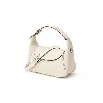 Сумка с нишевым дизайном из воловьей кожи, сумка для тостов, новая минималистичная кожаная женская сумка, сумка через плечо на одно плечо