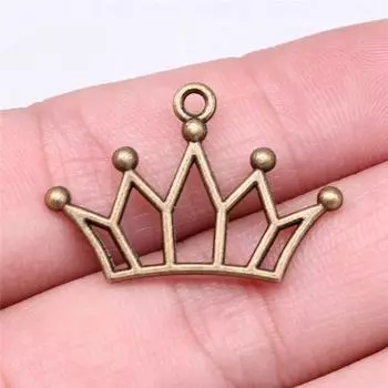 Сумка с подвесками в виде короны, принадлежности для ювелирных изделий, инструменты для ювелирных изделий