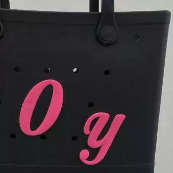 Сумка с подвеской в виде буквы для сумки Bogg Многоразовая сумка из крокодила 26 Подвеска с алфавитом Крокодиловая обувь Украшение Аксессуары Пляжная сумка Сумка Подвеска с буквой Z