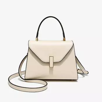 Сумка с принтом личи Нишевый дизайн Модная простая застежка на руку Накладная плечевая косая пролетная женская Большая емкость