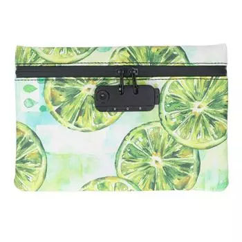 Сумка с принтом, устойчивая к запахам, с кодовым замком, подкладка из активированного угля, устойчивая к запахам сумка-чехол, продолжение