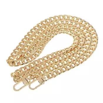 Сумка с пряжкой и цепочкой через плечо, сумка через плечо, сумка-мессенджер с железным ремешком и зажимом, аксессуар