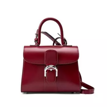 : Сумка с пряжкой в виде подковы, женская сумка из натуральной кожи, легкая, роскошная, с текстурой, на одно плечо, сумка через плечо из бычьей кожи, новая коллекция 20x11x16cm хаки