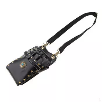 Сумка с ремнем для парикмахеров, парикмахерские ножницы для парикмахерских, сумка с держателем на талии, зелёный