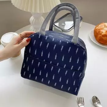 Сумка с термоизоляцией из алюминиевой фольги, герметичная, устойчивая к разрыву, изолированная сумка для пляжа и пикника для работы светло-серый