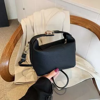 Сумка с тиснением, модная нишевая дизайнерская повседневная сумка-мессенджер через плечо, сумка-подушка для рук коричневый