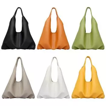 Сумка с верхней ручкой Сумка через плечо Сумка-хобо из искусственной кожи с портмоне для монет Дизайнерская сумка коричневый