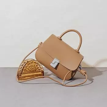 Сумка-седло Niche Design, большая вместительная кожаная сумка, ретро-сумка на одно плечо для поездок на работу