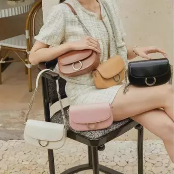 Сумка-седло Niche Design из натуральной кожи - 2024 Высококачественная маленькая сумка через плечо для женщин 21*5*13cm