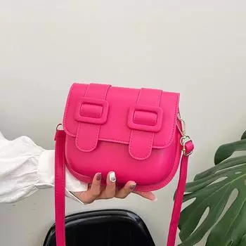 Сумка-седло Niche, женская, 2024 года, новая корейская версия, сумка через плечо, модная иностранная сумка через подмышку, универсальная сумка-мессенджер для поездок на работу чёрный