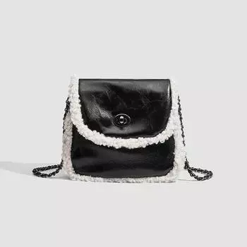 Сумка-седло сумка-цепочка женская зимняя Niche All Small Square Bag одно плечо сумка через плечо женская
