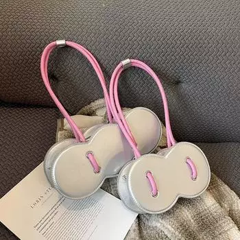 Сумка Sense Niche Design женская 2024 года, новая универсальная сумка-мессенджер, модная сумка-подмышка в форме фасоли