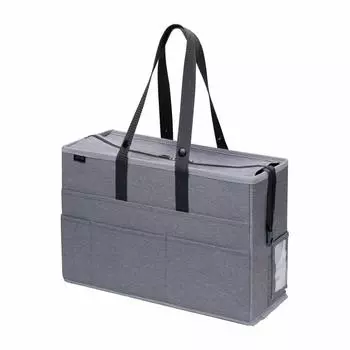 Сумка-шкаф Sonic Utrim с крышкой для ноутбука формата А4, серая UT-1091-GL