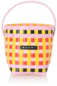 Сумка-шоппер M00332M00IW POD KID BAG Детская сумка Pod PINK MULTI [Marni] [item]