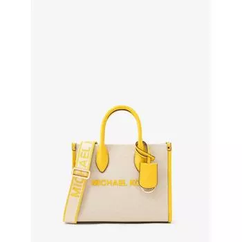 СУМКА-ШОППЕР MICHAEL KORS MIRELLA МАЛЕНЬКАЯ СУМКА-ШОПЕР НА МОЛНИИ 35S2G7ZT1C5455 ЗОЛОТО-ЖЕЛТЫЙ