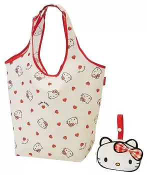Сумка-шоппер с чехлом Eco Bag Hello Kitty Sanrio Ширина 420 x Высота 320 x Глубина 180 мм KBS42P