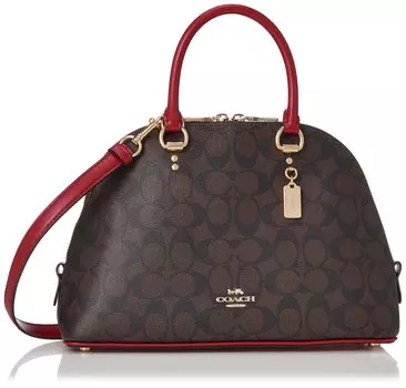 Сумка Signature [Coach] женская Im/Brown1941Red [Товар]