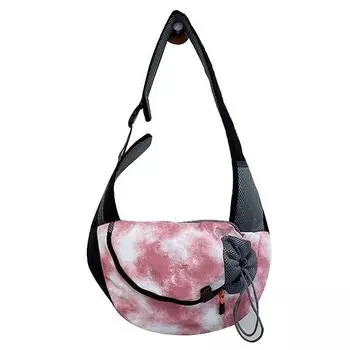 Сумка-слинг для домашних животных с принтом Lata, корейский шампунь для домашних животных