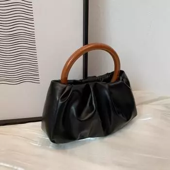 Сумка-слинг из искусственной кожи через плечо, квадратная сумка на одно плечо, корейский стиль, женская сумка-тоут для улицы жёлтый