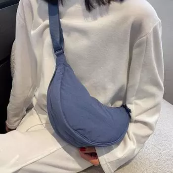 Сумка-слинг с застежкой-молнией, большой емкости, портативная, износостойкая, регулируемая, для ежедневного хранения одежды зелёный