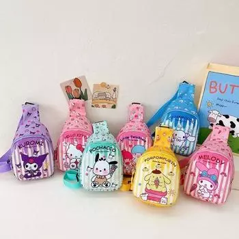 Сумка-слинг Sanrio, сумка для мобильного телефона, сумка для младенца и ребенка, дополнительная сумка с изображением популярного персонажа в Корее