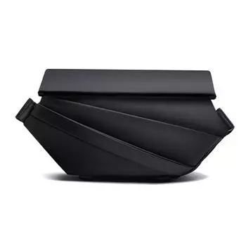 Сумка-слинг, универсальная сумка через плечо для мужчин с регулируемым ремнем, сумка для путешествий, походов, через плечо, для воды R7M0 Black-onesize